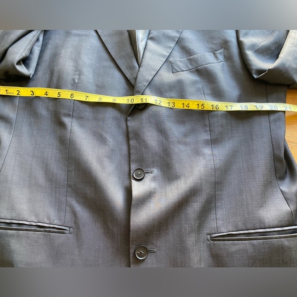 HUGO BOSS Men's Classic Dark Gray Blazer 42L - Picture 8 of 10